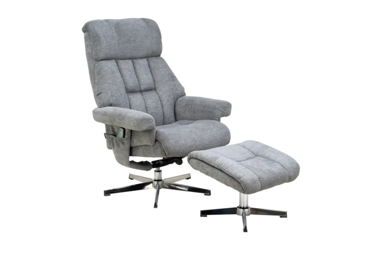 TV Relaxsessel inkl. Hocker mit Vibration- und Wärmefunktion