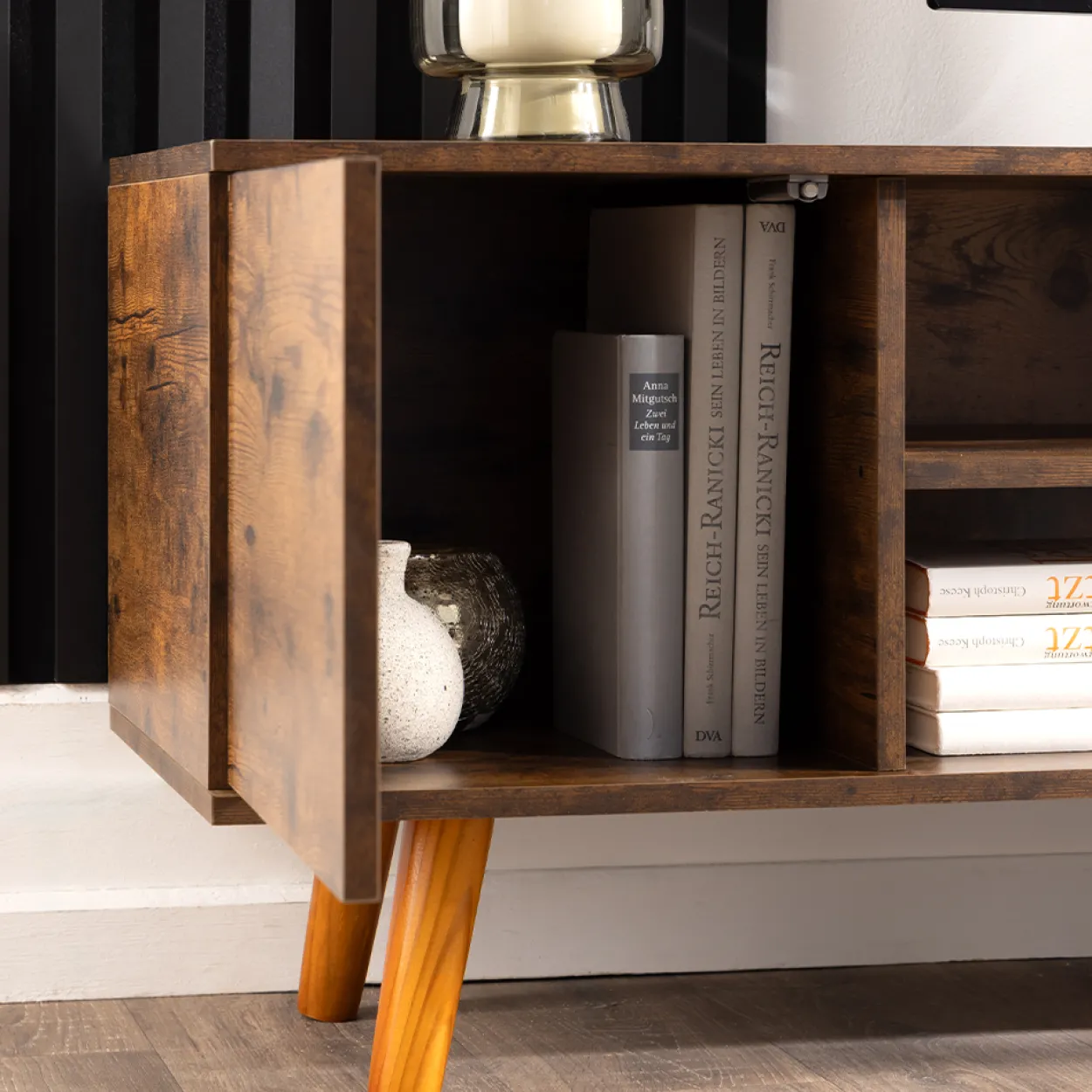 TV Schrank Sideboard Kommode - Holz