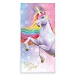 Unicorn Academy Badetuch Größe 75x150 cm