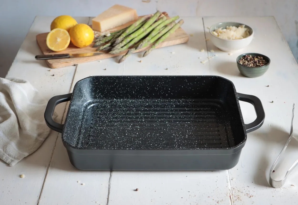 Universal Bräter mit Grillboden „Belugo“