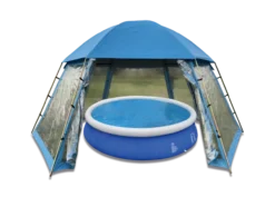 Universal-/ Poolpavillon für Aufstellpools, ca. 500 x 433 x 250 cm