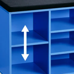 Universal-/ Schuhschrank mit Sitzkissen
