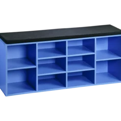 Universal-/ Schuhschrank mit Sitzkissen