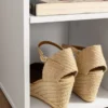 Universal-/ Schuhschrank mit Sitzkissen - Weiß