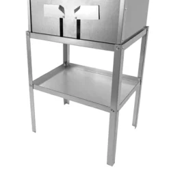 Untergestell für Räucherofen Stahl 41,5x29,5x50 cm, Tisch für Kalträucherofen