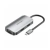 USB-C Dockingstation auf HDMI - USB 3.0, PD 0,15m grau - 5 Gbit/s