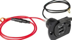 USB Einbausteckdose mit zwei USB Ports 5V/1A und 5V/2,1A IP20