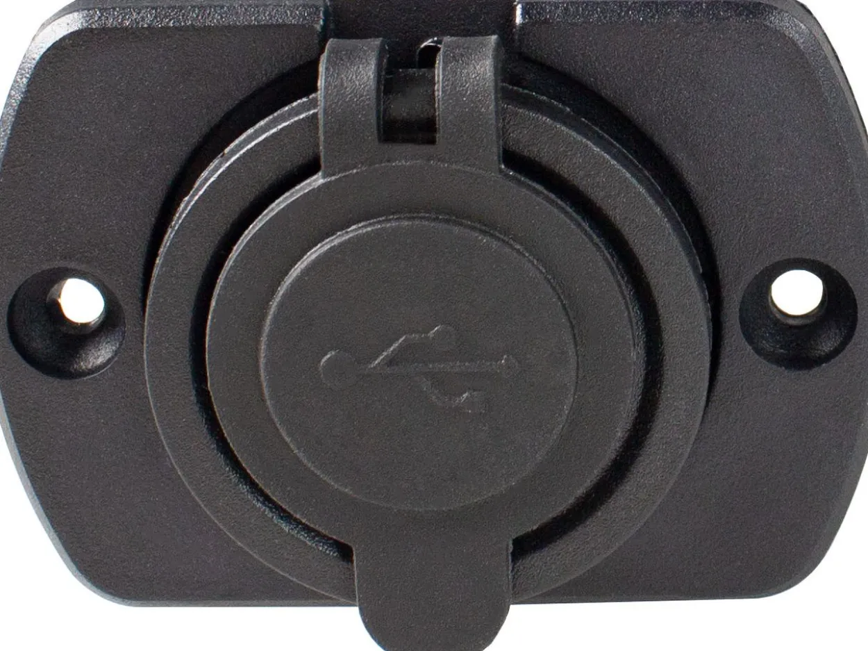 USB Einbausteckdose mit zwei USB Ports 5V/1A und 5V/2,1A IP20