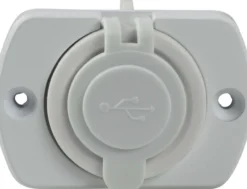 USB Einbausteckdose mit zwei USB Ports 5V/1A und 5V/2,1A IP20