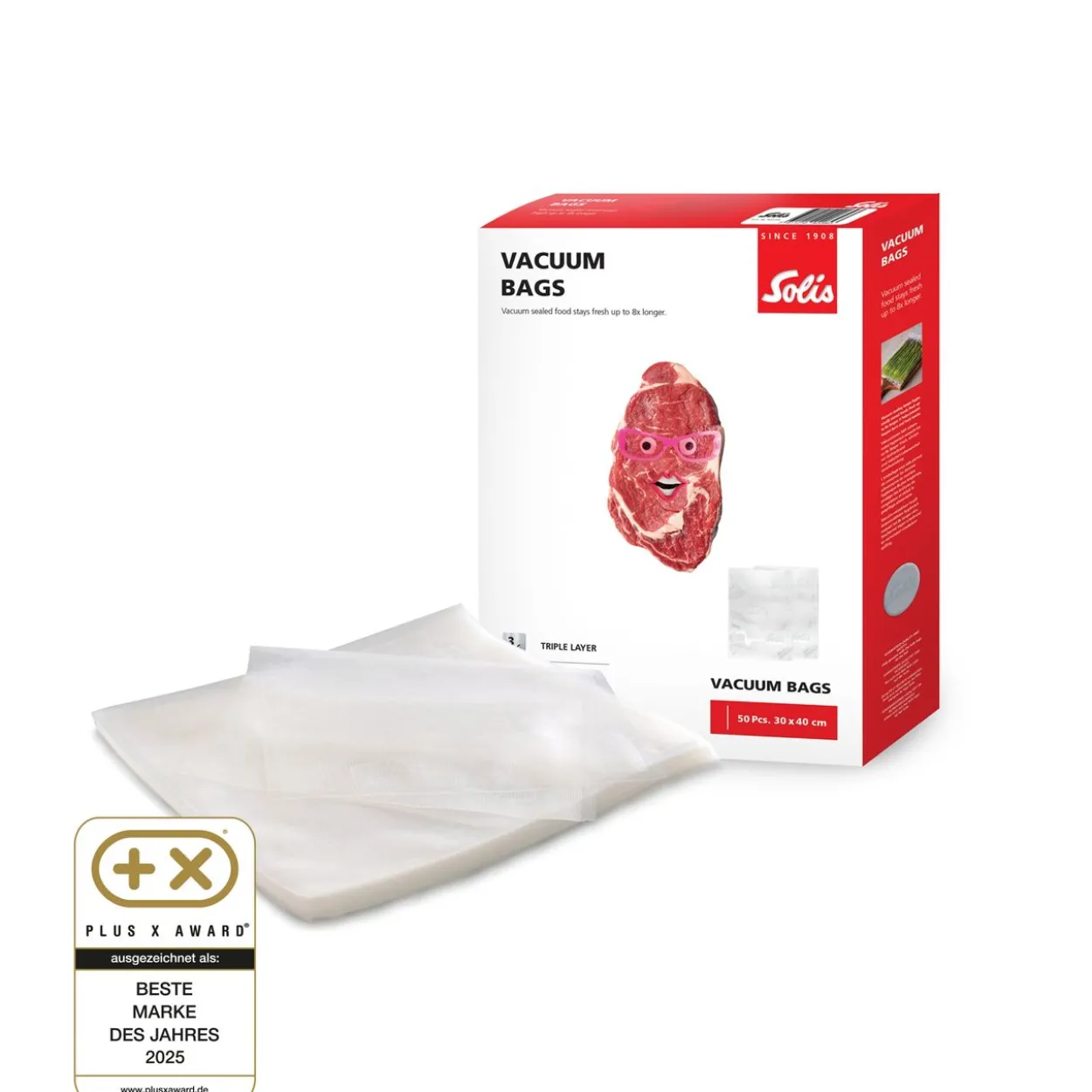 Vakuumierbeutel 50 Beutel 30x40 cm transparent