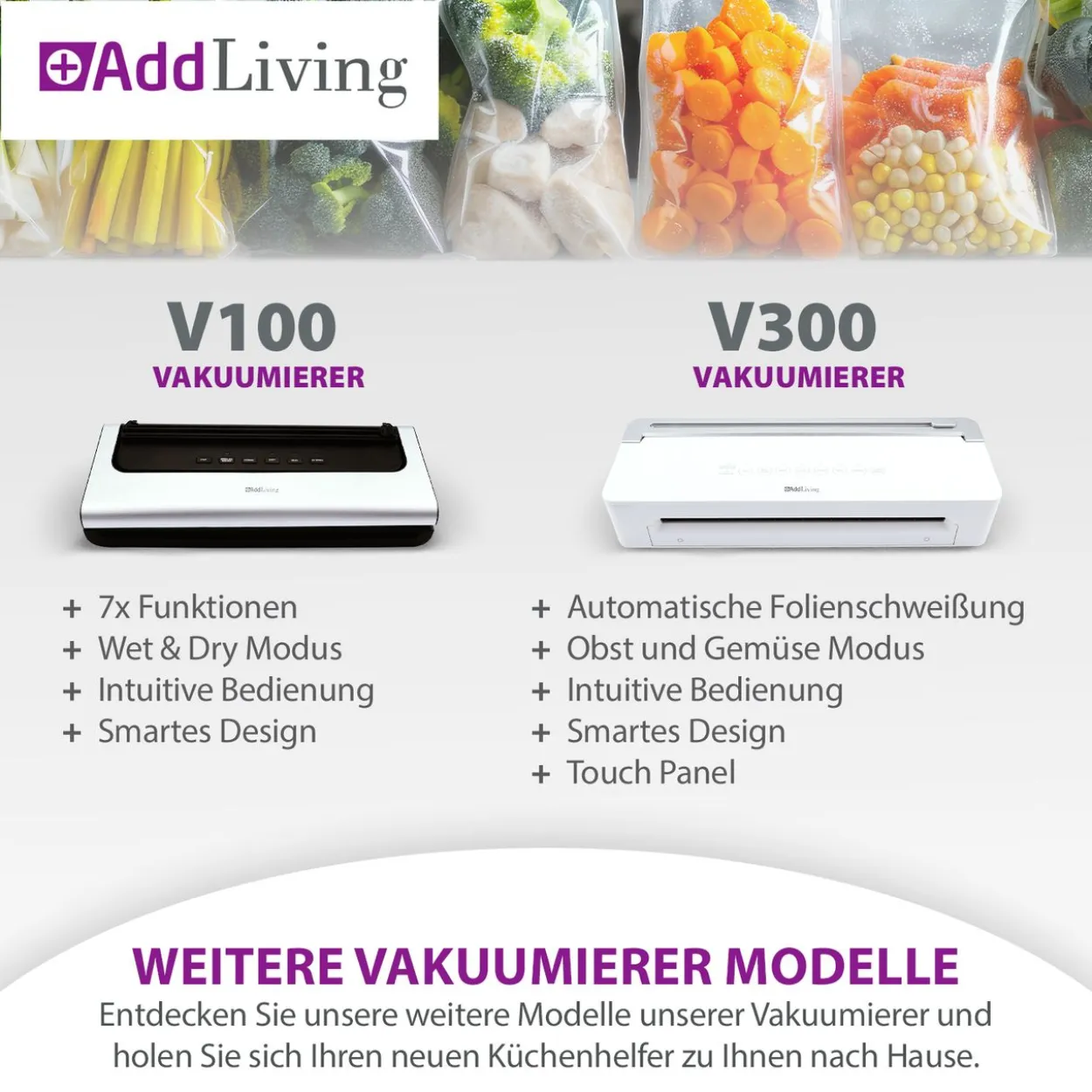 Vakuumierer AddLiving V200
