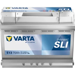 VARTA Dynamic SLI E13 Batterie 570409064K262, E13, 12 V, 70 Ah, 640 A