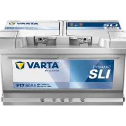 VARTA Dynamic SLI F17 Batterie 580406074K262, F17, 12 V, 80 Ah, 740 A