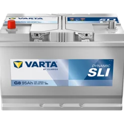 VARTA Dynamic SLI G8 Batterie 595405083K262, G8, 12 V, 95 Ah, 830 A