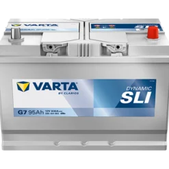 VARTA Dynamic SLI G7 Batterie 595404083K262, G7, 12 V, 95 Ah, 830 A