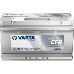 VARTA Professional EFB LED95 Batterie 932095085K312, LED95, 12 V, 95 Ah, 850 A