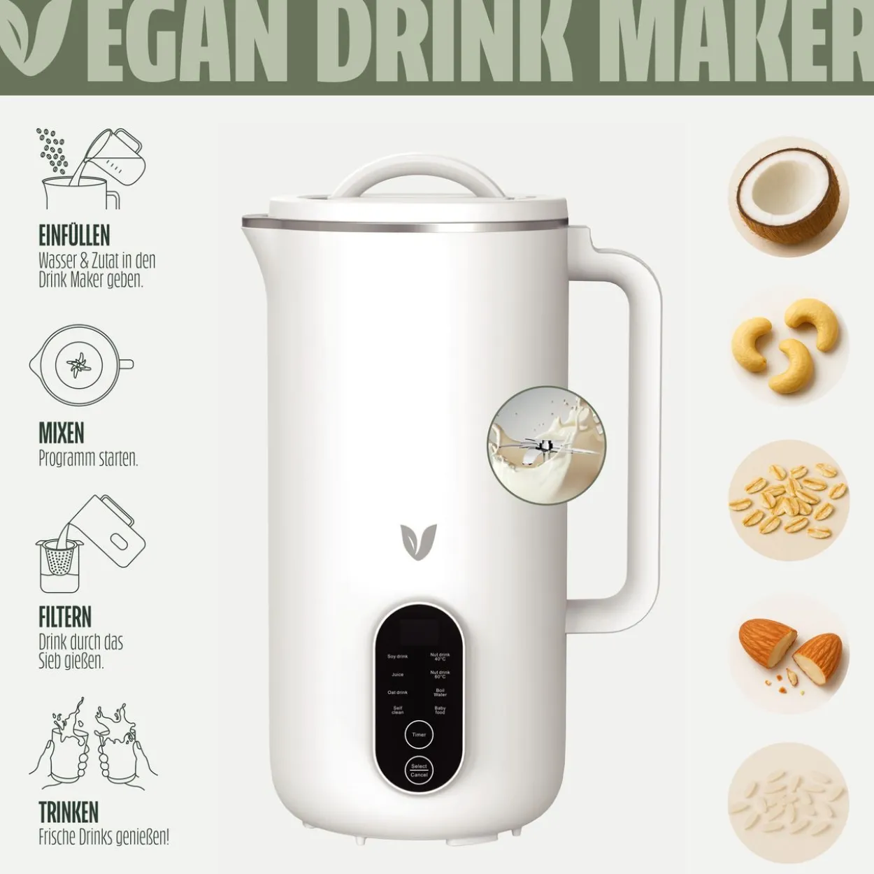 Vegan Drink Maker