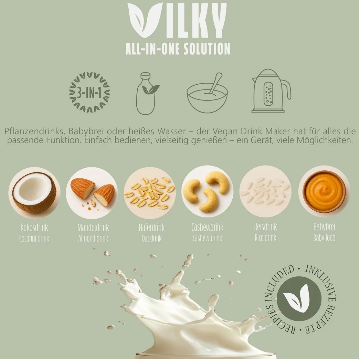 Vegan Drink Maker