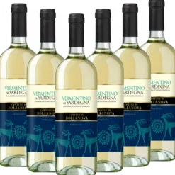 Vermentino di Sardegna DOC Dolianova Italien trocken - 6er Karton