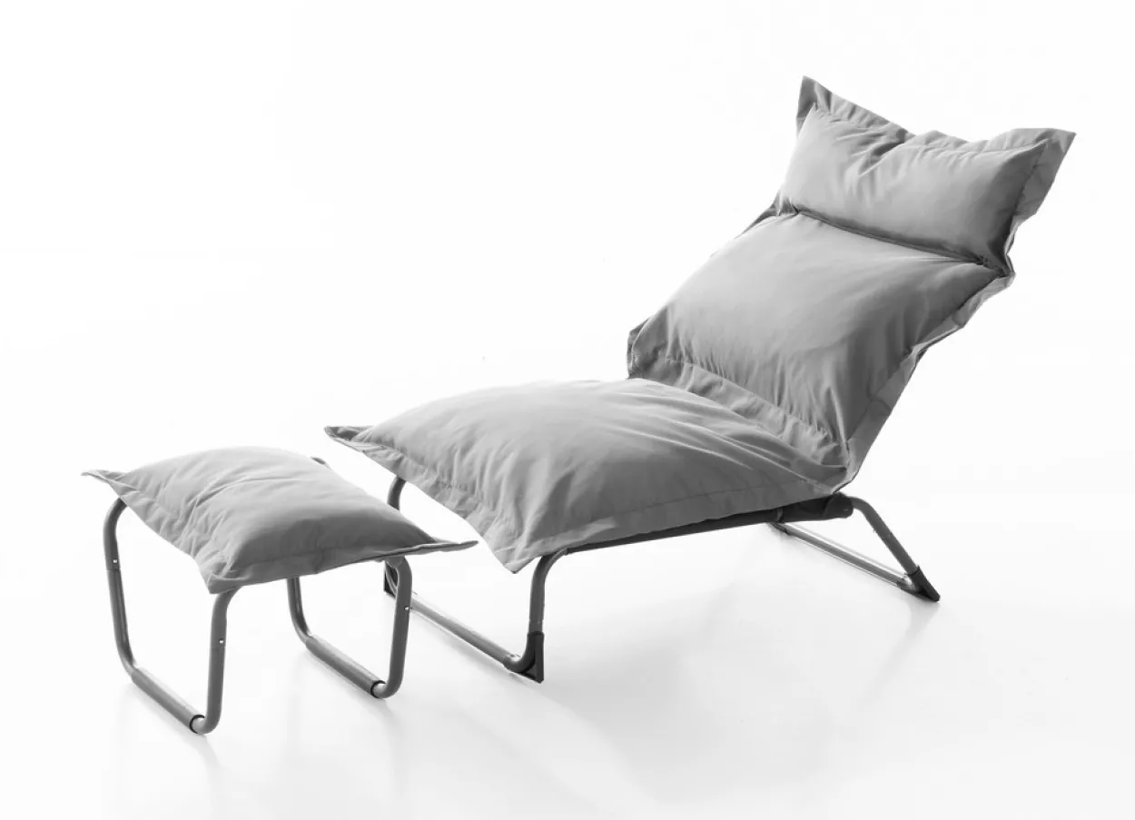Verstellbarer Stuhl inkl. Hocker