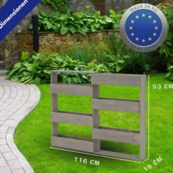 Vertikalbeet Riga Kräuterbeet Holz 7 Pflanzkästen