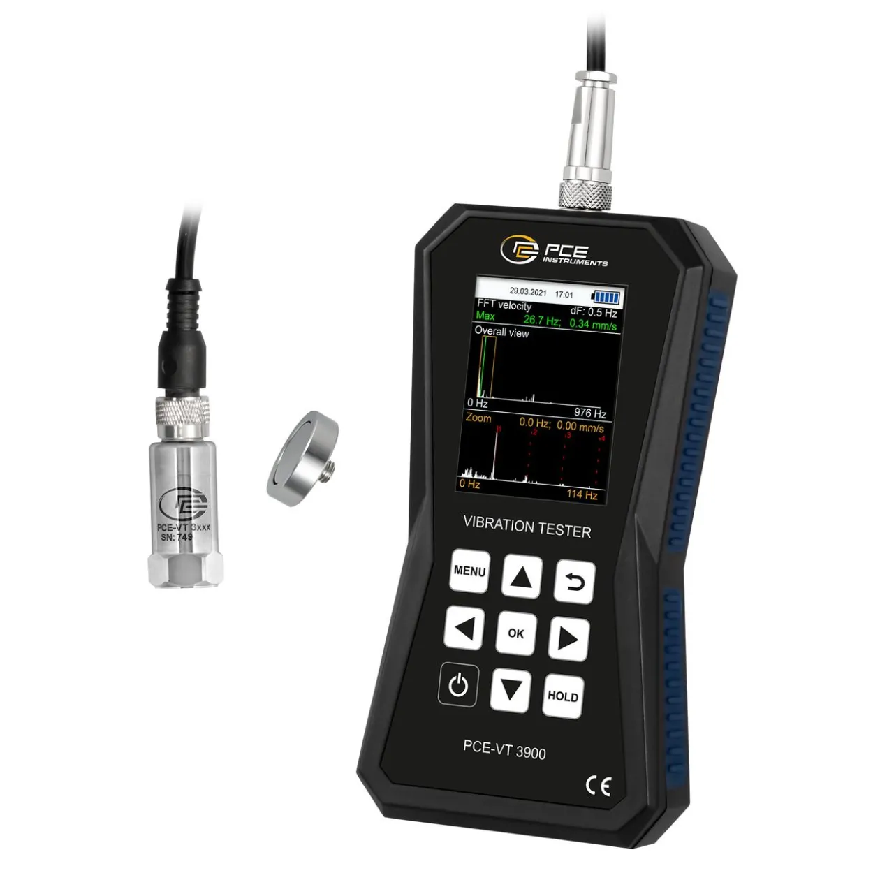 Vibrationsmessgerät PCE-VT 3900