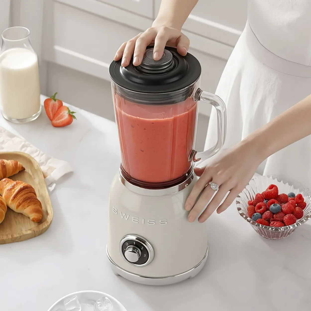 Vintage Blender MXV8 Beige