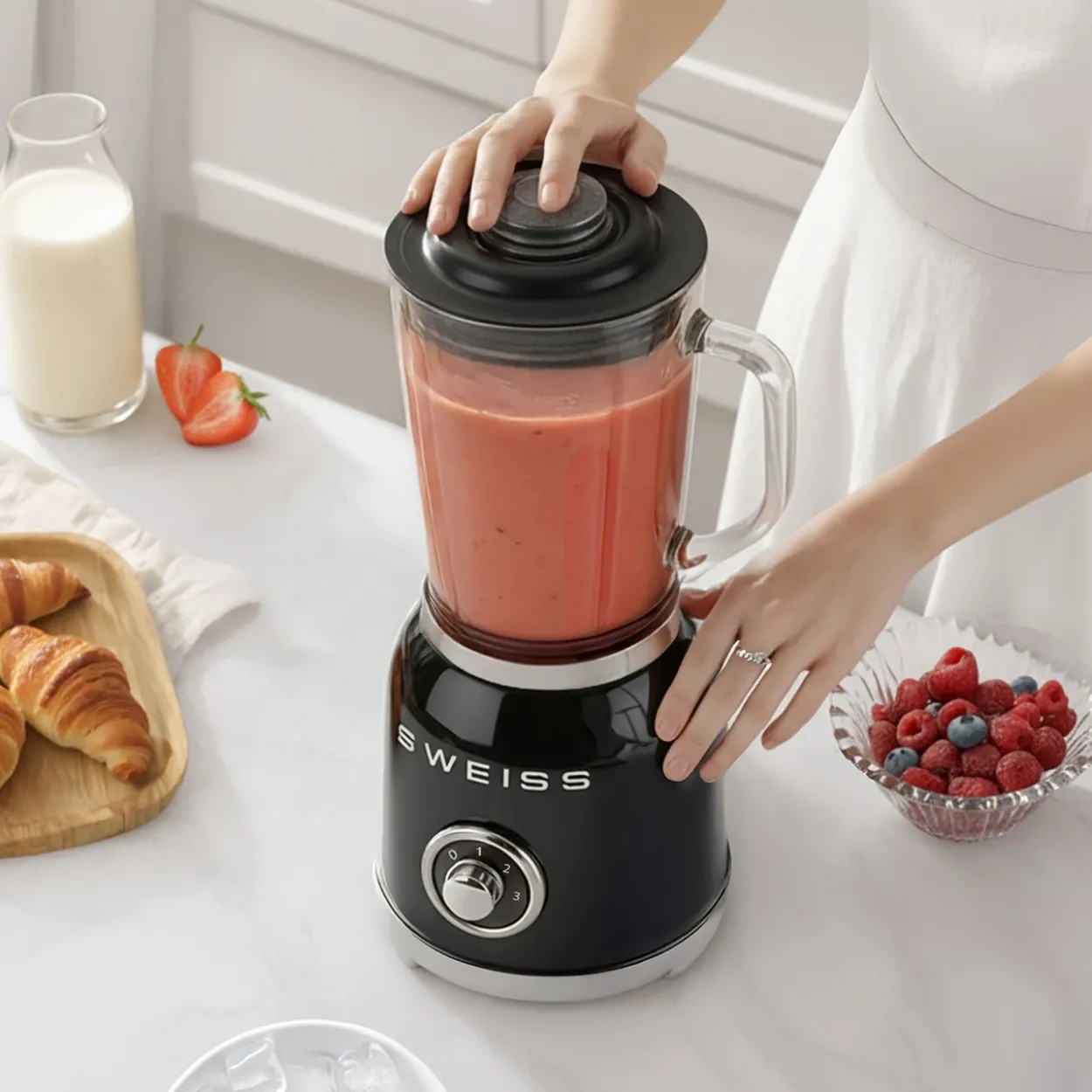 Vintage Blender MXV9 Schwarz