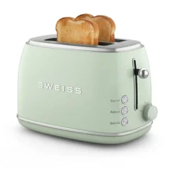 Vintage Toaster GRS7 Pastellgrün