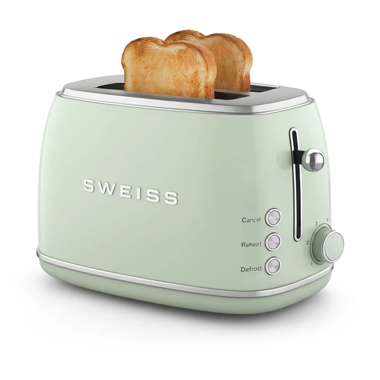 Vintage Toaster GRS7 Pastellgrün