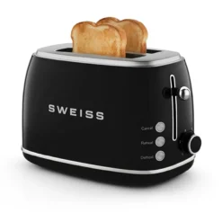 Vintage Toaster GRS9 Schwarz