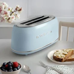 Vintage Toaster GRV6 Pastellblau