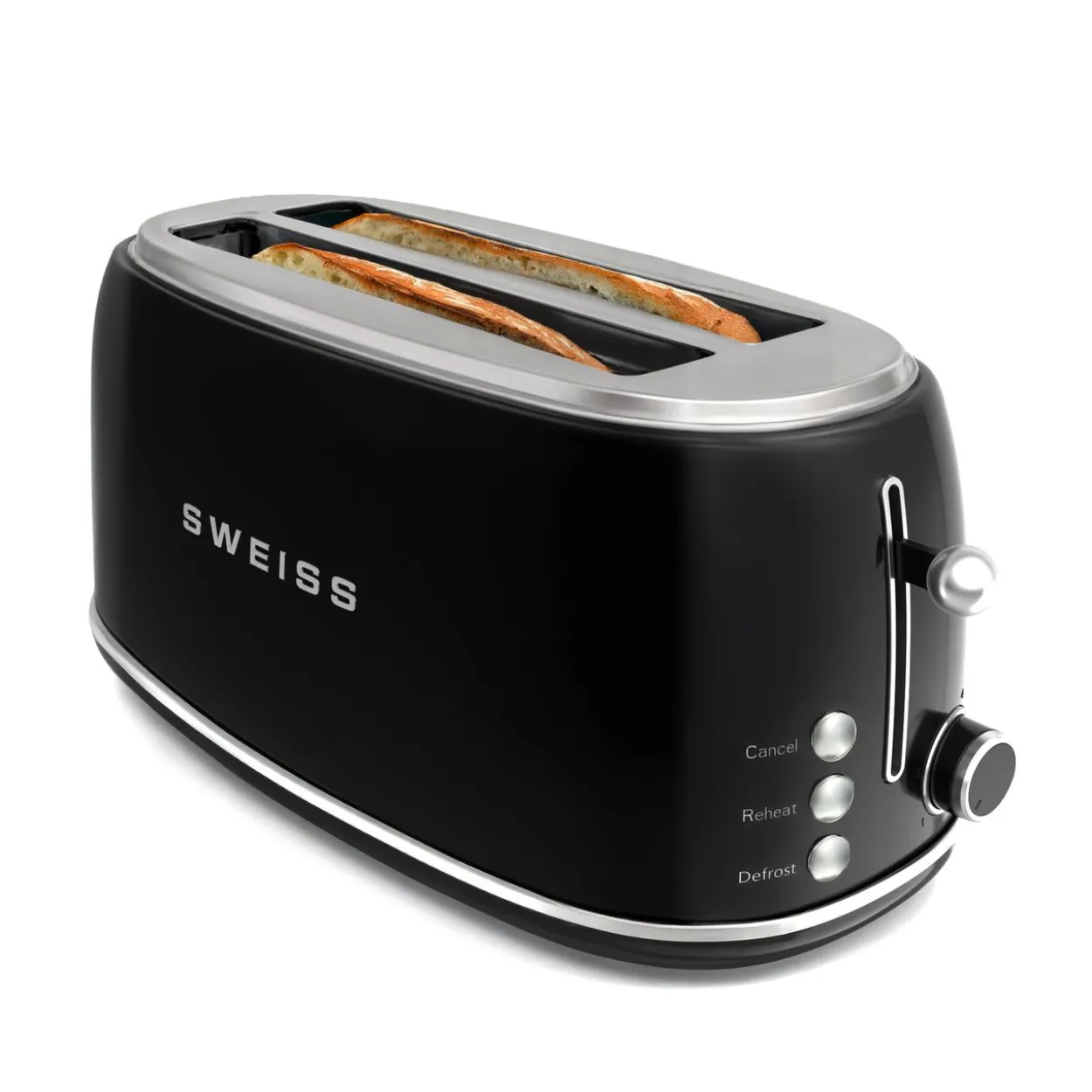 Vintage Toaster GRV9 Schwarz