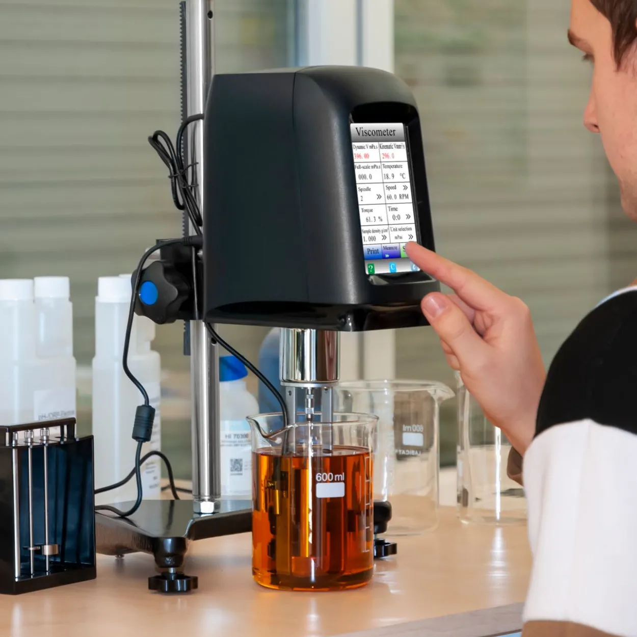 Viskosimeter mit Touchscreen PCE-RVI 10