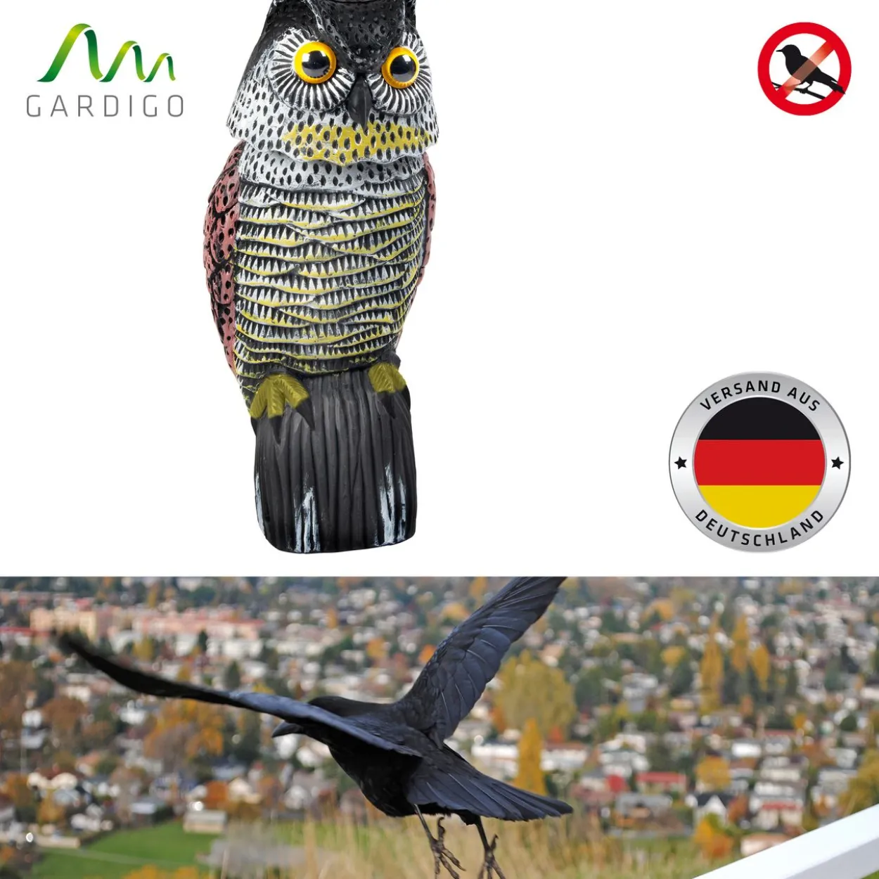Vogel-Abwehr Eule