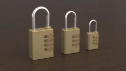 Vorhangschloss - VHS 622 - 40 mm - 4-stellige Zahlenkombination