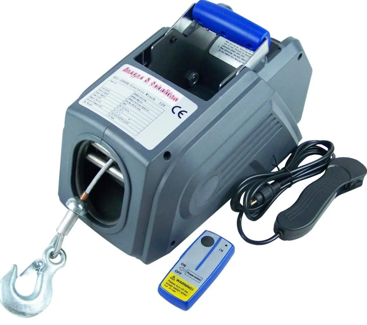 12V Premium Seilwinde
