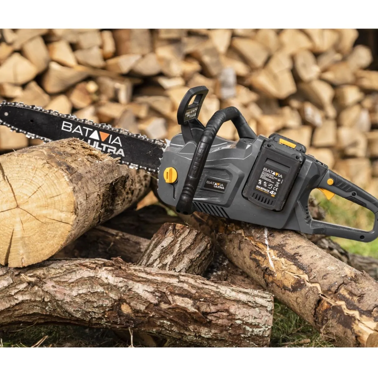 36V (2x18 V) Brushless Akku-Kettensäge (ohne Akku und Ladegerät)