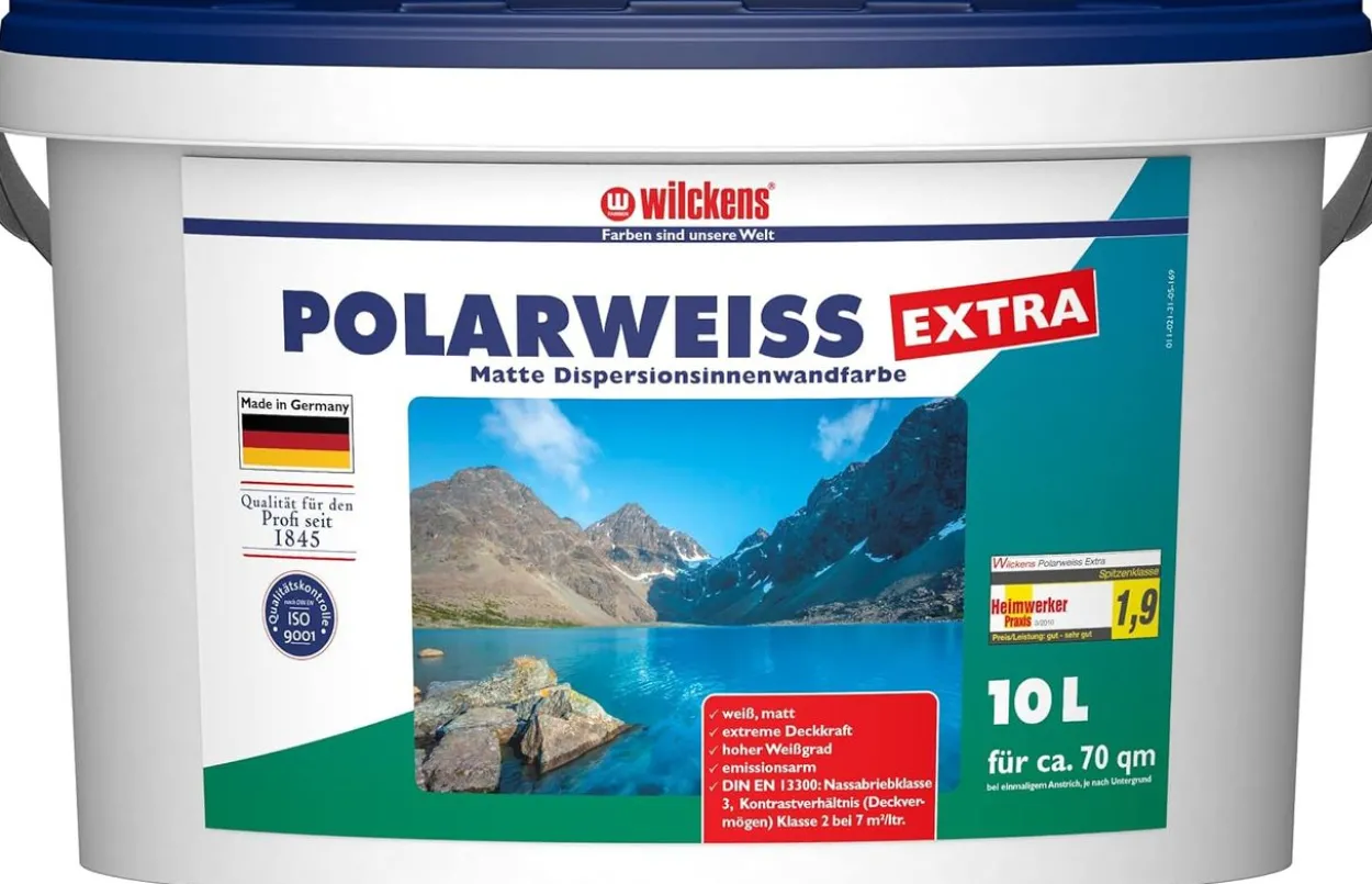 Wandfarbe Polarweiss Extra 10l