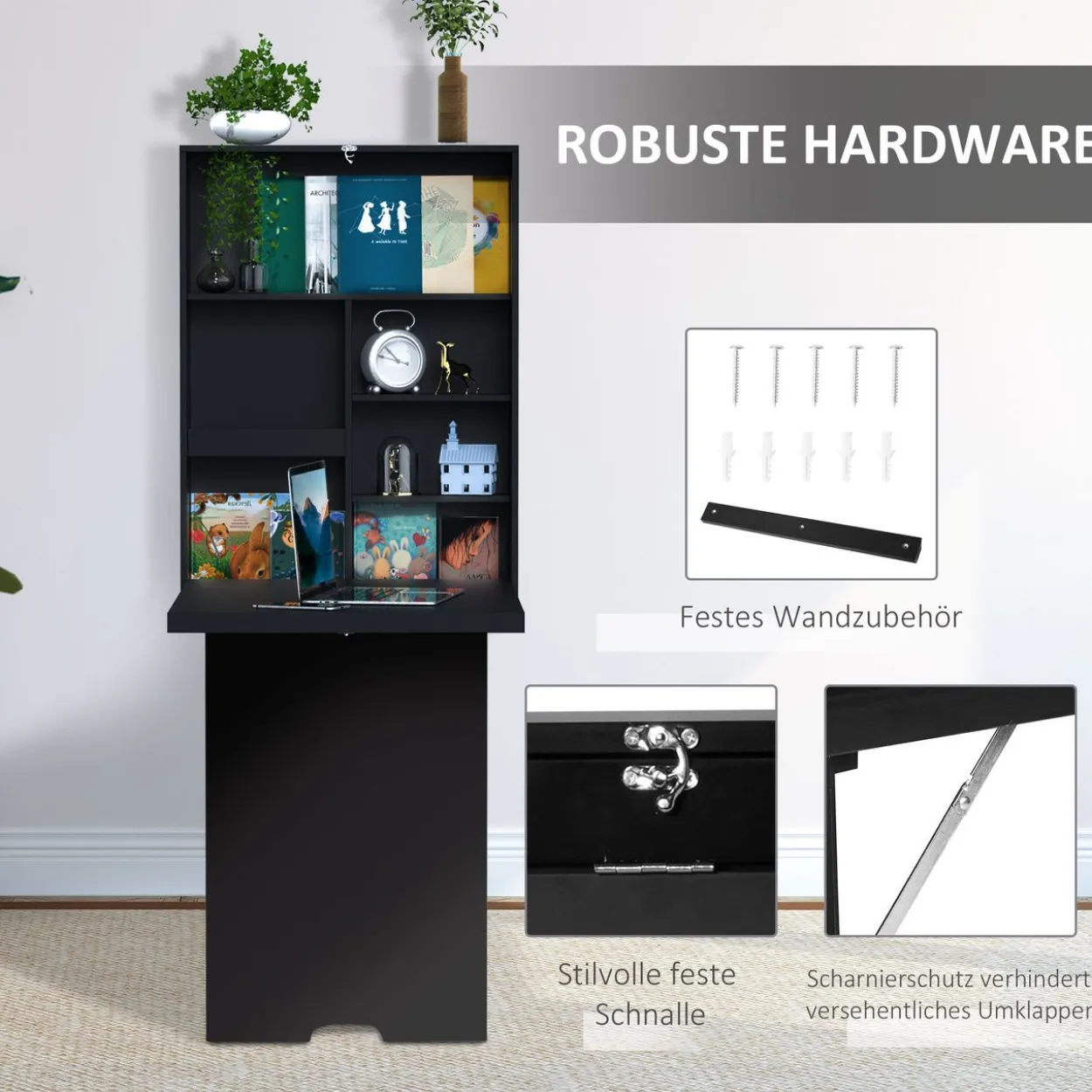 Wandtisch Klappbar Wandklapptisch Klappschreibtisch Computertisch
