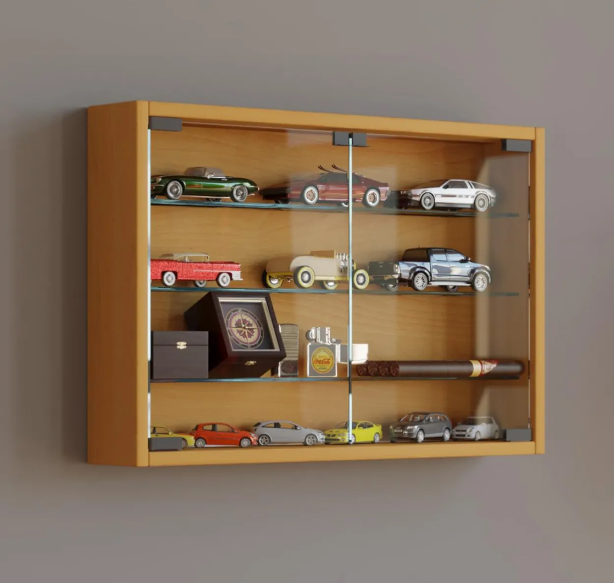 Wandvitrine "Mandosa M", Buche