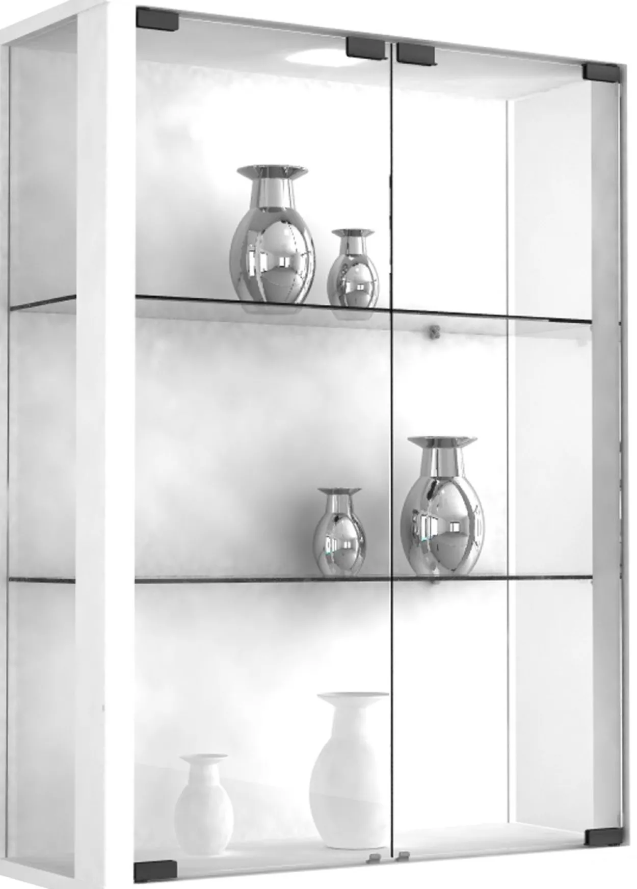 Wandvitrine "Udina" Weiß