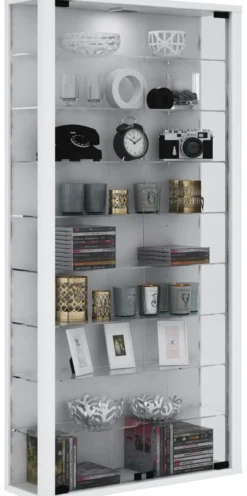 Wandvitrine "Vitrosa Maxi" - ohne Beleuchtung Weiß
