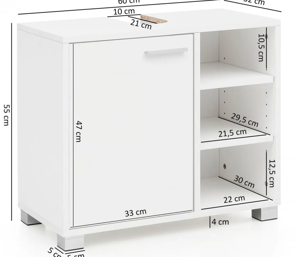 Waschbeckenunterschrank WL5.341