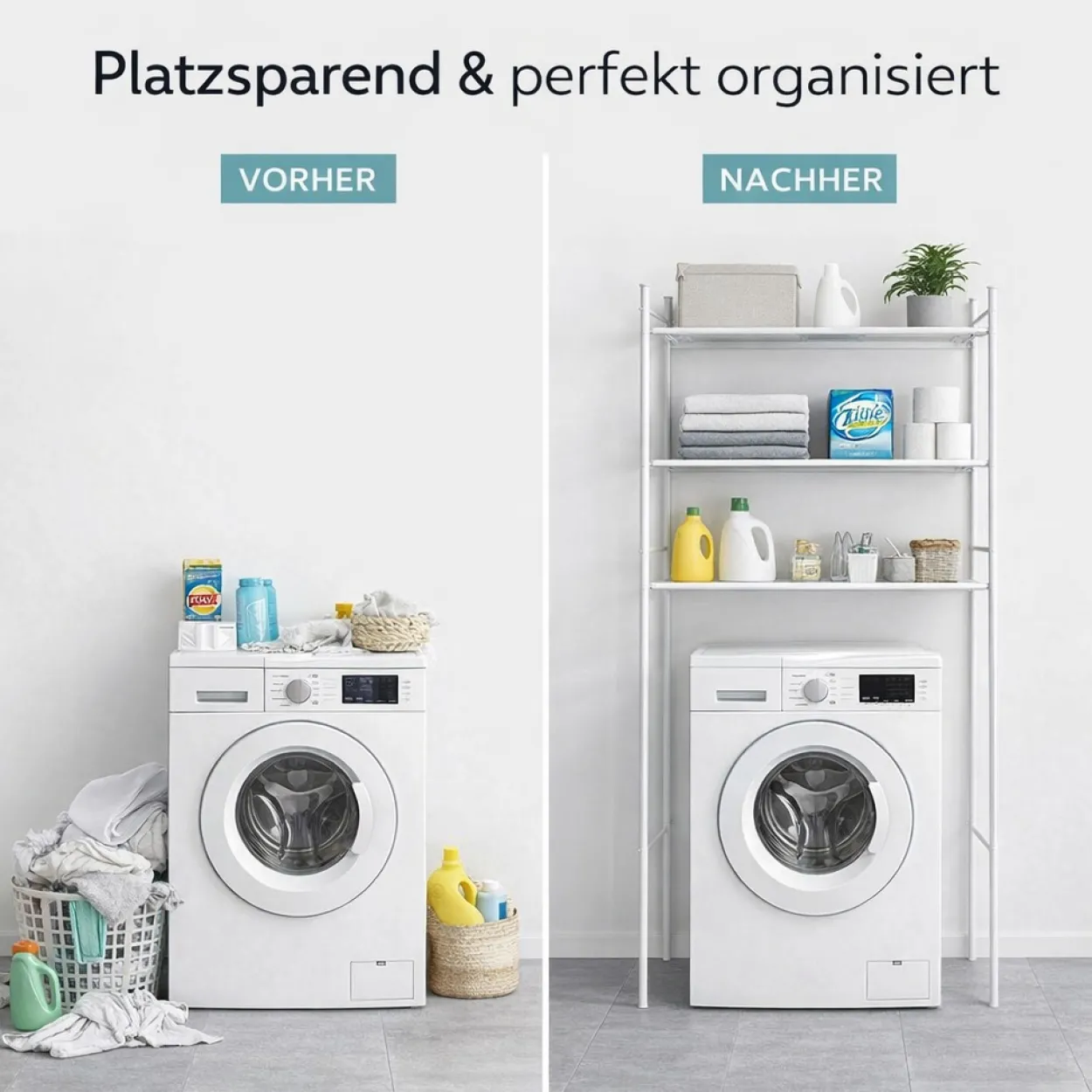 Waschmaschinen Überbauregel