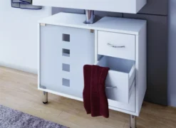 Waschtischunterschrank Darola weiß