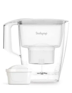 Wasserfilterkanne Selina, 1,5 Liter, weiß