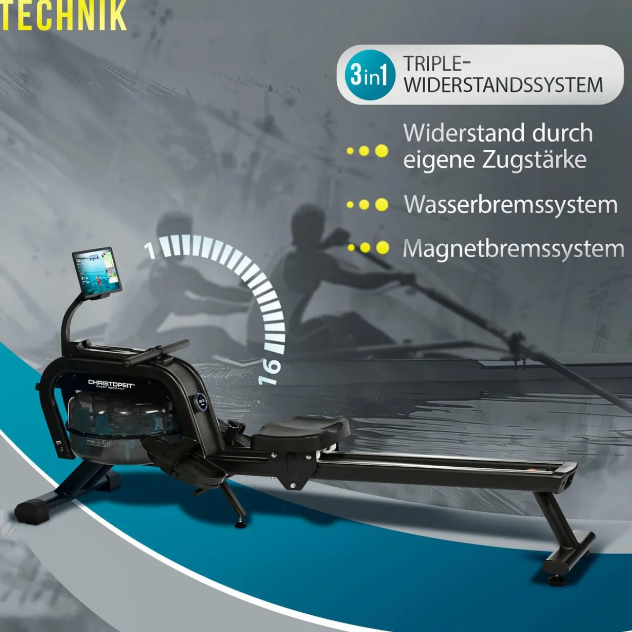 Wasserrudergerät WP 2000