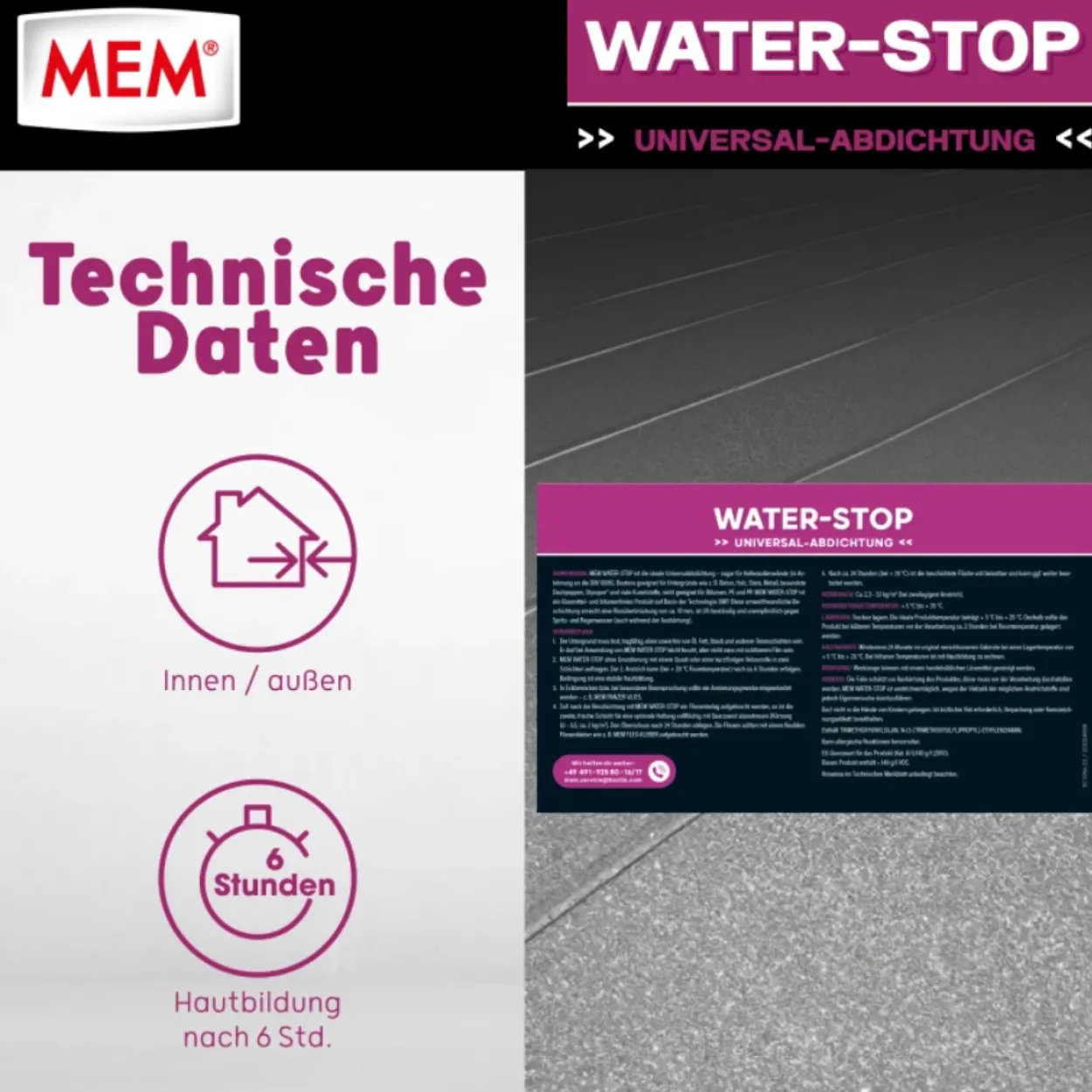 Water Stop 1 kg