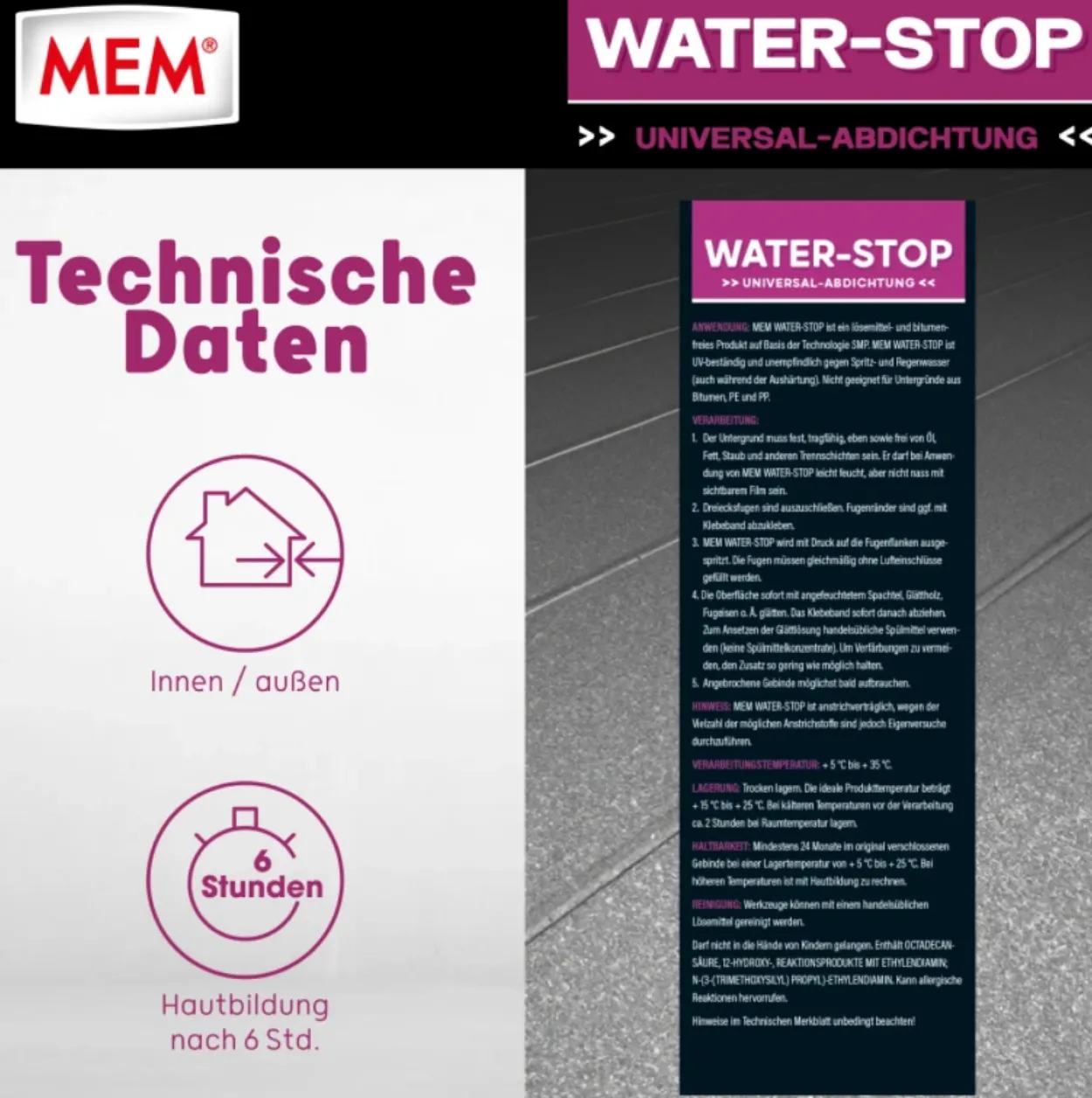 Water Stop 290ml